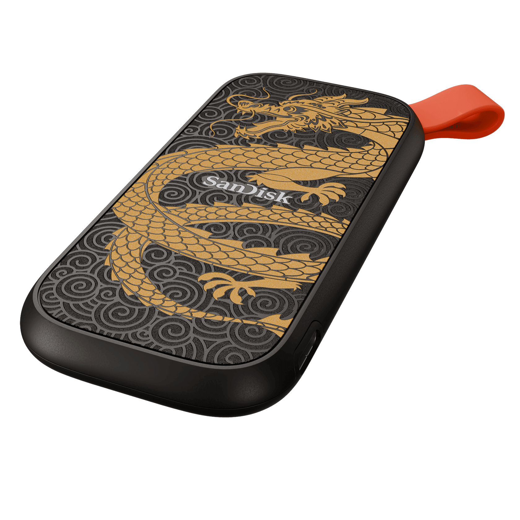 SanDisk 1TB Portable SSD, External Solid State Drive, Dragon Edition - SDSSDE30-1T00-GD25
