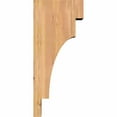 thumbnail image 3 of 5 1/2"W x 12"D x 28"H Mediterranean Smooth Corbel, Western Red Cedar, 3 of 9