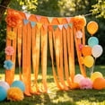 thumbnail image 3 of Autumn Crepe Paper Streamer,Ceiling Hanging Paper Ribbon Decor for Indoor Outdoor Party Wedding, 3 of 7