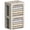 Beige-15.7x 11.8x 9.8Inch, variant on Storage Chest Boxes Lvory White 15.7x 11.8x 9.8Inch 2 Pack Foldable Linen Fabric Organizer