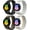 02-Summit white/Summit Black/W Pride/B Pride, variant on 20mm Nylon Band for Samsung Galaxy Watch 7 6 5 4 FE 40mm 44mm/galaxy 6/4 classic 47mm 43mm/46mm 42mm/Watch 5 pro 45mm/3 41mm/Active 2 Men/Women,Sport Loop Strap for Garmin vivoactive 3/Forerunner 645