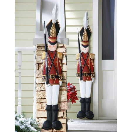 knlstore set of 2 christmas holiday metal toy soldiers nutcracker outdoor mounted wall hanging decoration - Outdoor Toy Soldier Christmas Decorations knlstore set of 2 christmas holiday metal toy soldiers nutcracker outdoor mounted wall hanging decoration - Outdoor Toy Soldier Christmas Decorations