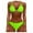 941_Green, variant on Lroveb Bikini Sets for Women Two Piece Push Up Tankini Plus Size Beachwear Swimsuit 2 Piece Swimsuit
