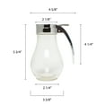 thumbnail image 2 of Excellante 14 oz syrup dispenser, cast zinc top, comes in dozen, 2 of 2