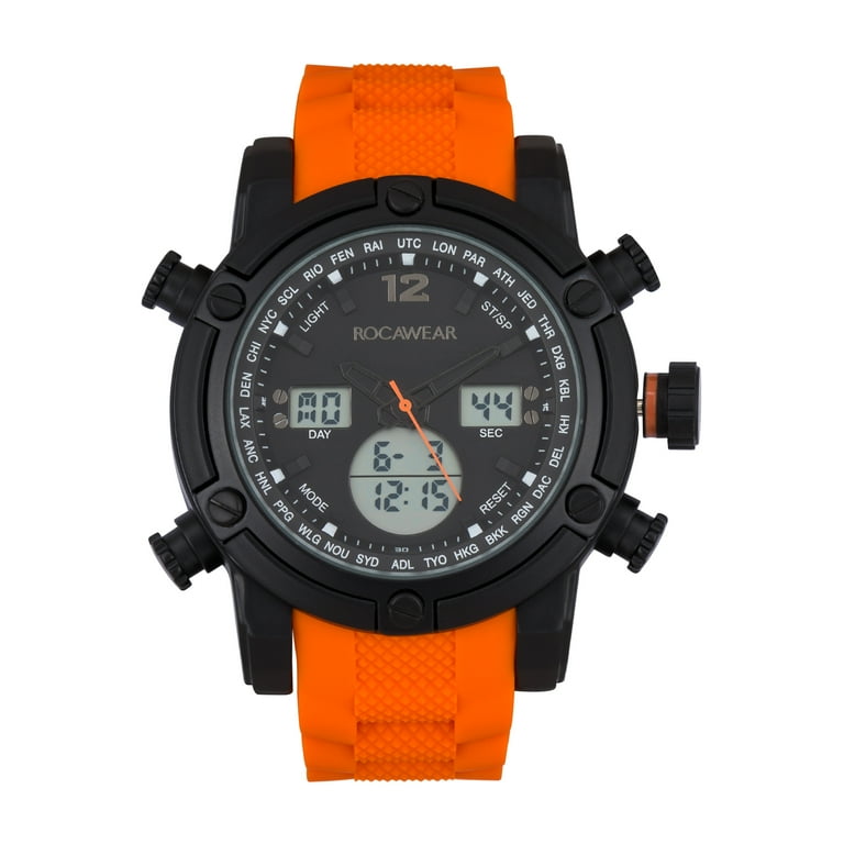Rocawear wrist best sale watch
