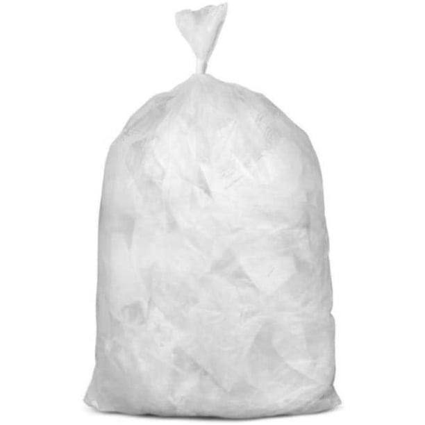 Plasticplace 5560 Gallon Clear High Density Bags, 22 Microns, 38'' x