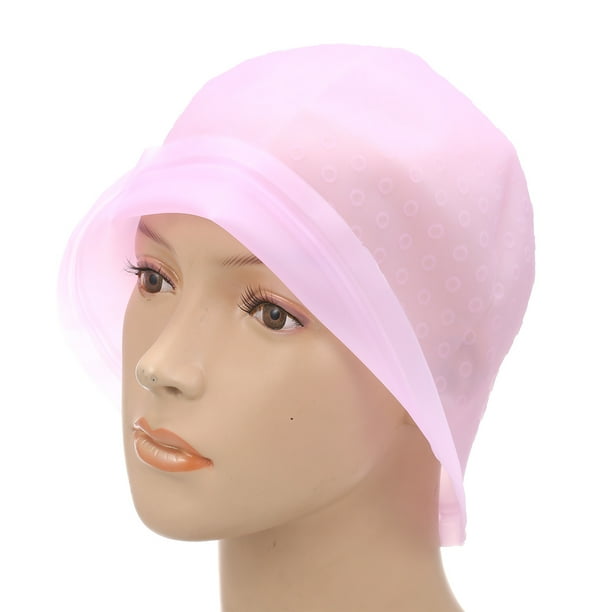 Anself Reusable Hair Coloring Dye Cap Silicone Highlight Cap Hair