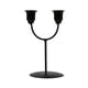 thumbnail image 4 of Portavelas Candelabros Centros de mesa Candelabros Velas Linterna de metal Velas cónicas Soporte Candelabro para sala de estar Festival Negro, 4 of 9