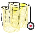 thumbnail image 1 of OUNONA 1 Set Youth Soccer Goal Football Net Portable Assorted Color For Enhanced Training, 1 of 7