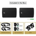 thumbnail image 6 of Sound Town Pair of 70V/100V 4.5" Weather-Resistant Surface-Mount Coaxial Passive Speakers, with IP56-rated Enclosure, for Home & Commercial Installations, Black (TARVOS-4B-PAIR), 6 of 8