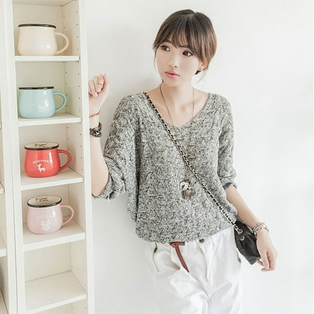 Grey sweater deals walmart