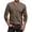 Khaki, variant on uikmnh Men T Shirts Slim Fit Tie Dye Long Sleeve Shirt with Button Details Relaxed Wash Finish and Classic Design for Casual Wear Size:XL