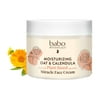 Babo Botanicals Moisturizing Oat & Calendula Miracle Face Cream - Shea Butter - For Dry Or Sensitive Skin - For All Ages - Vegan
