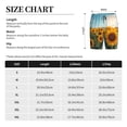 thumbnail image 3 of Kdxio Sunlit Sunflower Field Print Mens Sleep Shorts Bottoms Soft Comfy Pajama Wear Pants with Drawstring Pockets, 3 of 5