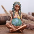 thumbnail image 2 of RuiCredibility Mother Earth Statue, 6inch H Nature Moon Goddess Statue, Spiritual Items Figurines Statuette Gifts for Earth Day,Mother's Day,Easter Day Modern Home Room Decor Garden Decoration, 2 of 8