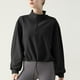 thumbnail image 2 of Pantalones cargo para mujer,Camiseta de verano de manga larga con cuello alto para mujer, tejido elástico cómodo e informal, corte regular, ideal para usar en casa o en el trabajo, sopatenor, 2 of 8