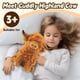 thumbnail image 5 of Peluche de peluche Banker Highland con forma de vaca, 27 cm, color marrón, 5 of 8