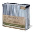 thumbnail image 2 of Safdie & Co. 3-piece Polyester Ombre Stripe Twin Sheet Set in Blue Navy Combo, 2 of 2