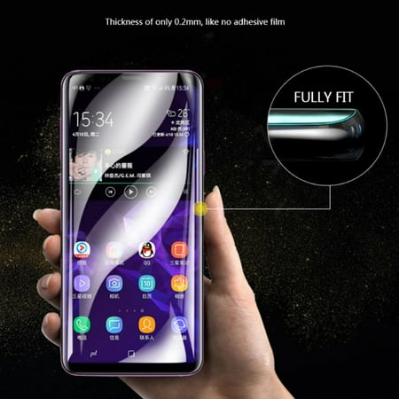 Samsung Screen protector Hydrogel Film For Samsung Note 8 S7 S9PLUS S7ED S8 S8 Plus 3D Full Cover Soft Screen Protector Film Not (Best Note 8 Cover)