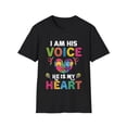 thumbnail image 2 of Autism Fathering I am His Voice He Is My Heart Autism Mom, 2 of 5