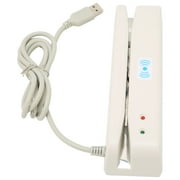 Card Swiper, Compact Portable Credit Card Skimmer Two Way Swiping For ID Authentication For Banking System For POS System
