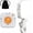White, variant on ouhos LED Video Light, Magnetic Portable Bi Color Lights for Cameras, 2000mAh Rechargeable Battery, 3000-9000K Dimming, CRI90+, 126 LEDs Small Panel Lighting for Gaming Vlog Photography (White)