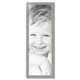 thumbnail image 2 of ArtToFrames 14" x 42" Classic Silver Picture Frame, 14x42 inch Silver Wood Poster Frame (WOM-4926), 2 of 7