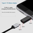 thumbnail image 3 of 2 piezas adaptador USB C, adaptador micro USB a USB C, USB C a Micr, 3 of 5