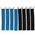 thumbnail image 1 of HONMEET Easy Access 8Pcs Rectangular Velvet Instrument Bag for Musicians Home and Performance Use, 1 of 7