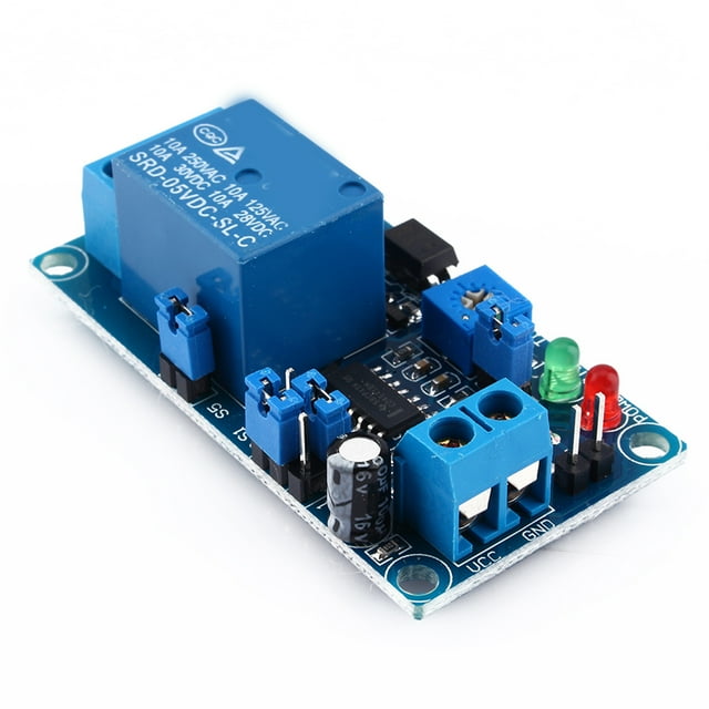 LAFGUR Module de Circuit à Retard, Module Relais, Carte de Circuit à Retard Stable Marche / Arrêt Durable pour 70Ma Consommation d'Énergie Consommation de Courant Grande Charge de Courant