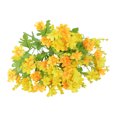 thumbnail image 1 of Flores artificiales de 28 cabezas para exteriores, flores silvestres de seda sintética con tallo, arreglo floral falso para macetas, cestas colgantes, porche, patio, decoración de jardín., 1 of 8
