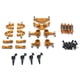 thumbnail image 1 of Tholdsy Juego de brazo oscilante e inferior, amortiguador delantero y trasero, Control remoto, copa de dirección de coche 1:28, piezas de Kits de construcción modelo Oro Tholdsy FN009990-03B, 1 of 6