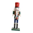 thumbnail image 3 of Figura de Cascanueces, Adorno de Mesa, Escultura de Pie, Accesorios para Fotos, Navidad Estilo C, 3 of 9