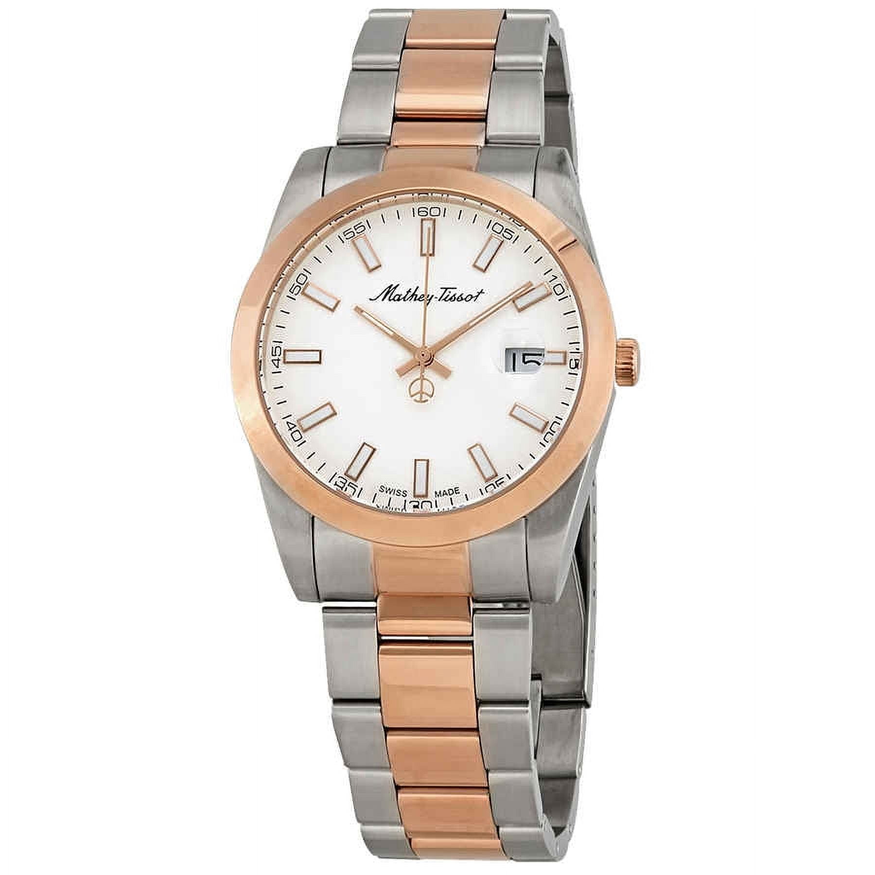 Mathey-Tissot Mathy I LE Quartz Purple Dial Men display picture 1