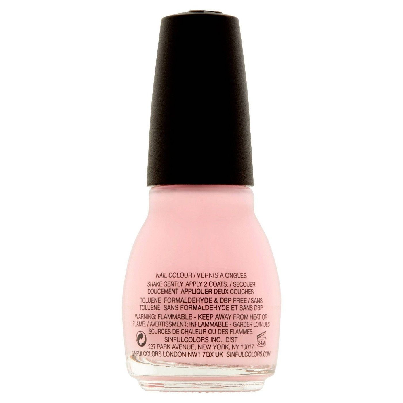 SINFUL COLORS Vernis à Ongles Rose Intelligent