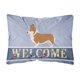 thumbnail image 1 of Cojín decorativo de tela multicolor Pembroke Welsh Corgi Caroline's Treasures BB8320PW1216, 1 of 1