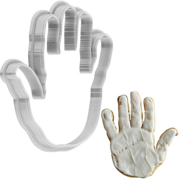 Handprint Cookie Cutter 4 Inch Made in USA by WONDERTORY