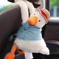 thumbnail image 4 of Wangsaura Talking Duck Doll Paper Towel Sculpture Plush Hanging Storage Box, 4 of 9