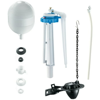 Hyper Tough Complete Toilet Repair Kit with Fill Valve and Flapper