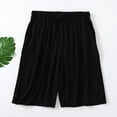 thumbnail image 7 of Aofany Mens Modal Cotton Pajama Shorts Lightweight Lounge Shorts with Pockets Soft Sleep Pj Bottoms - Summer, 7 of 7