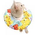 thumbnail image 1 of FANTADOOL Durable Soft Cozy Elizabeth Circle Collar, Adjustable Neck Collar Cotton Waterproof Pet Cone E-Collar with Cute Pattern for Cat and Dog, 1 of 6