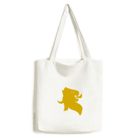 External Ferocious Ability Mane Tote Canvas Bag Shopping Satchel Casual Handbag