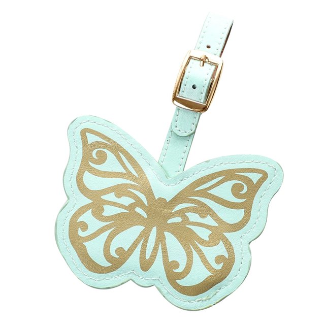 Luggage Tag Fashion Creative Butterfly Shape Suitcase Tag Baggage Tag for Travel