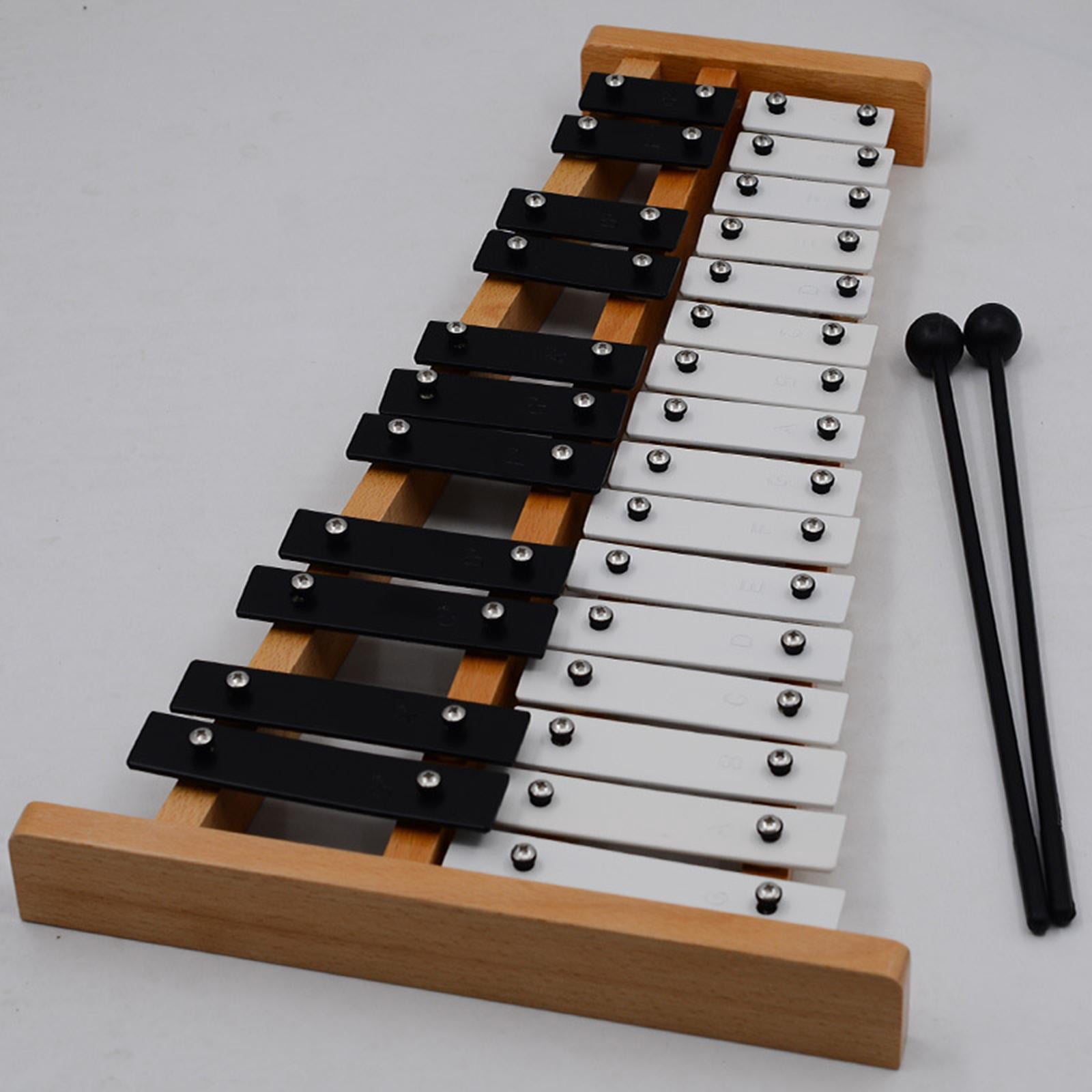 JWQFBC 27 Note Wooden Xylophone Glockenspiel Fine Motor Skill Enlightenment Educational