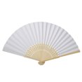 thumbnail image 1 of Paper Wedding Fans, Paper Fan, DIY Blank Paper Fan Decor Chinese For Wedding Gift Keeping Cool, 1 of 1