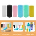 thumbnail image 5 of OUNONA 6-Pack Silicone Travel Bottle Sleeves Elastic Protective Covers for Travel Containers Flexible and Case, 5 of 7
