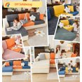 thumbnail image 5 of Funda de cojín para asiento de sofá, funda de sofá elástica de 2 plazas, tumbona en forma de L, Protector de muebles TUNC  Sencillez, 5 of 5
