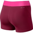 thumbnail image 2 of Nike Pro Cool 3" Compression Short (Noble Red/Hyper Pink/Hyper Pink, X-Large), 2 of 2