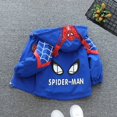 thumbnail image 2 of Abrigo con capucha para niños, ropa de primavera para bebés, chaqueta de carga bonita de New Hero Spiderman, 2022, 2 of 4
