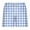 Blue, variant on Plebaso Men's Summer Shorts Elastic Waist Drawstring Casual Shorts Lightweight Plaid Beachwear Shorts
